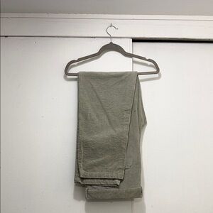 H&M Olive Green Corduroy Pants